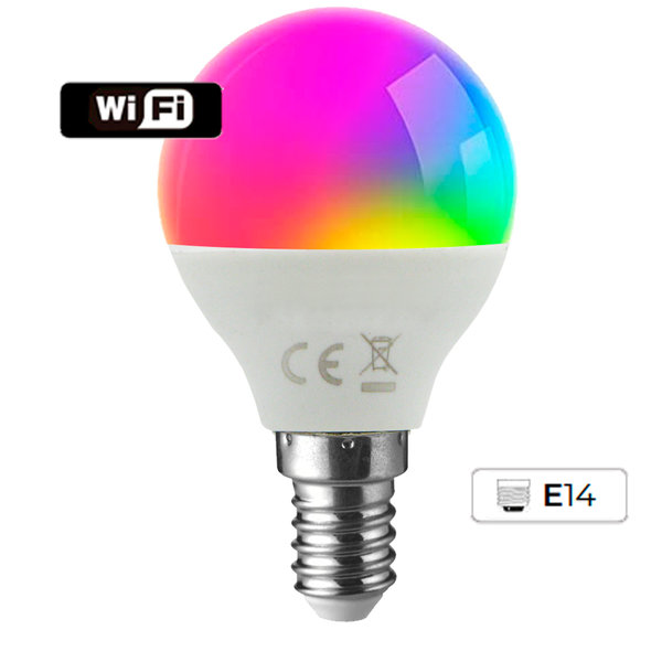 ESFÉRICA RGB + TW WIFI E14