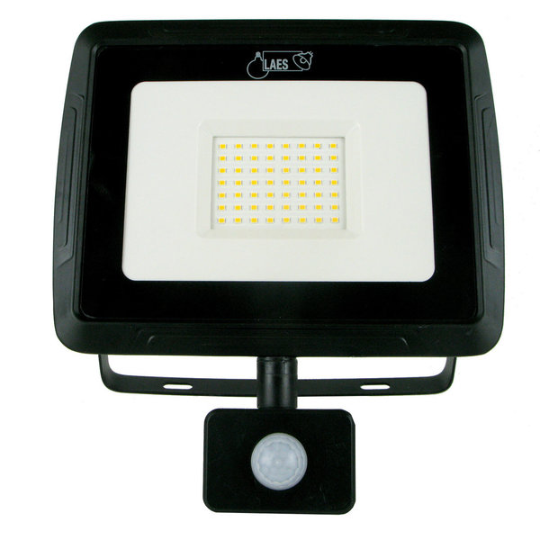 PROYECTOR SLIM 50W LED SMD + Sensor - Blanco