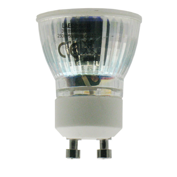 DICROICA FULL GLASS LED 230V  – 35mm ø - 3W