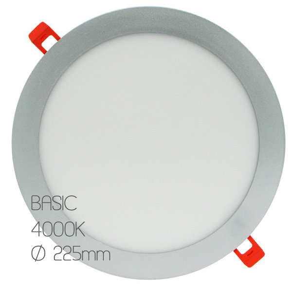 DOWNLIGHT 225 GRIS Empotrable Basic