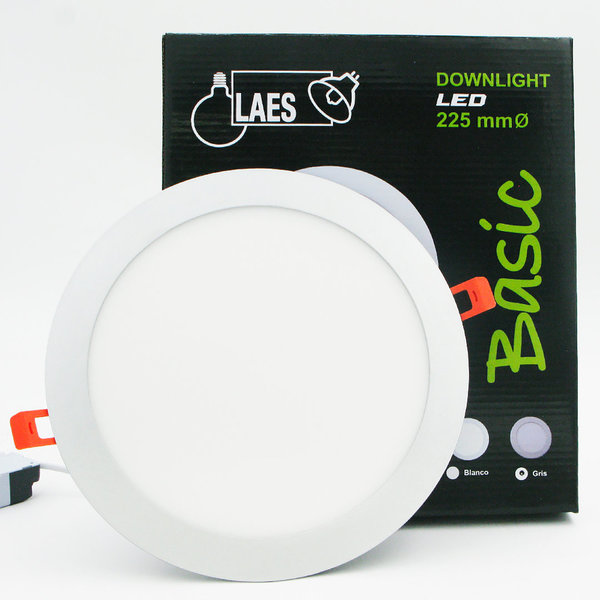 DOWNLIGHT 225 GRIS Empotrable Basic