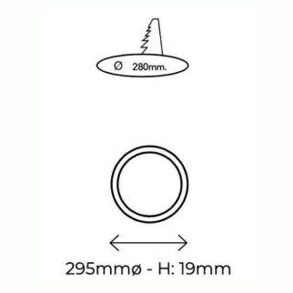 DOWNLIGHT 295 Empotrable Basic