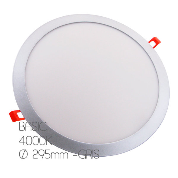 DOWNLIGHT 295 GRIS Empotrable Basic