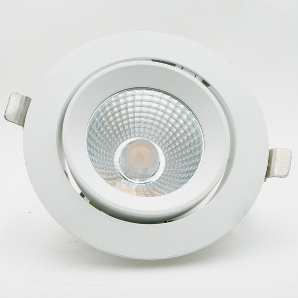 Foco LED Orión, 20W, 3000K - Ø 155mm - Blanco - REGULABLE