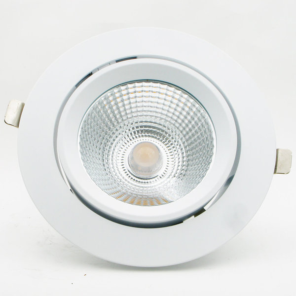 Foco LED Orión, 40W, 3000K - Ø 190mm - Blanco
